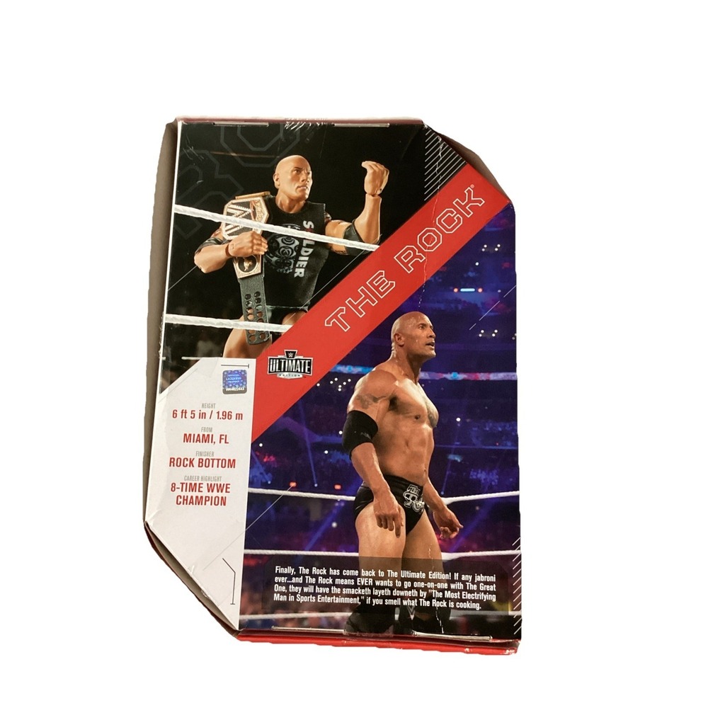 The Rock Wwe Ultimate Edition Action Figure